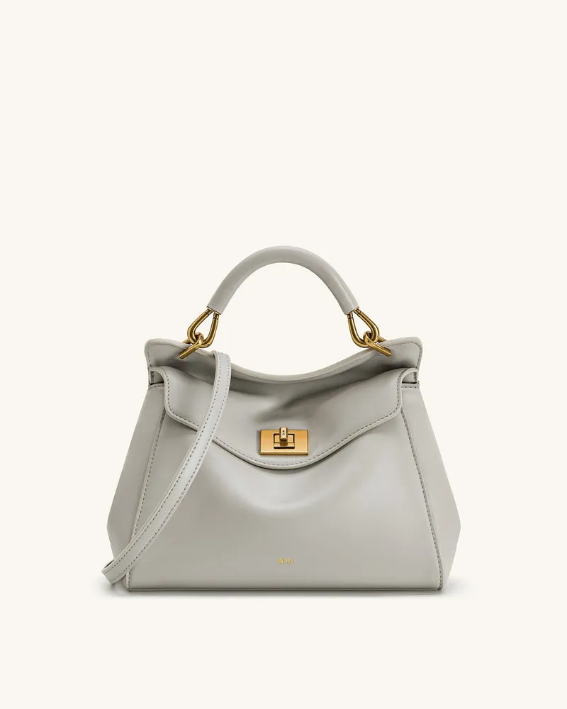 Lucia Klassische Handtasche – Hellgrau