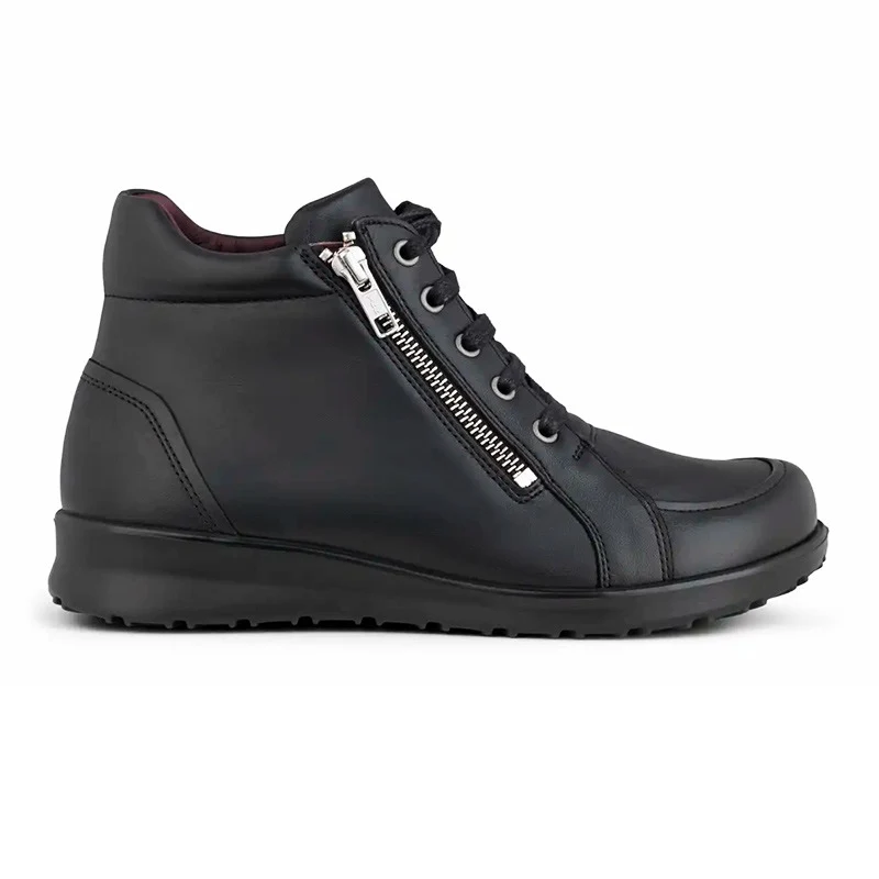 New Feet lav damestøvle - Sort