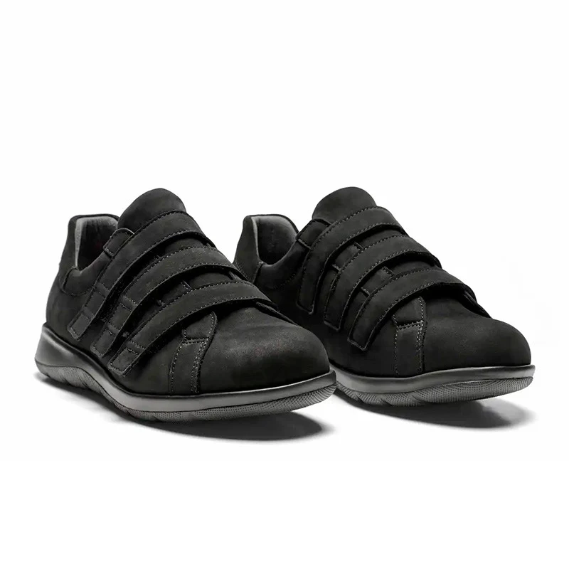 New Feet damesko i nubuck - Sort