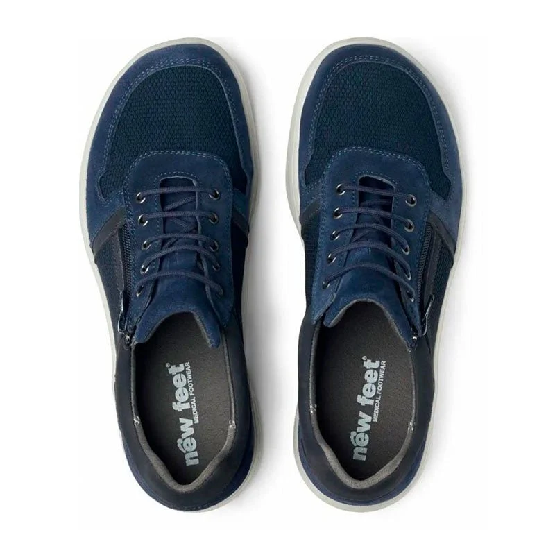 New Feet herresneaker - Mørkeblå