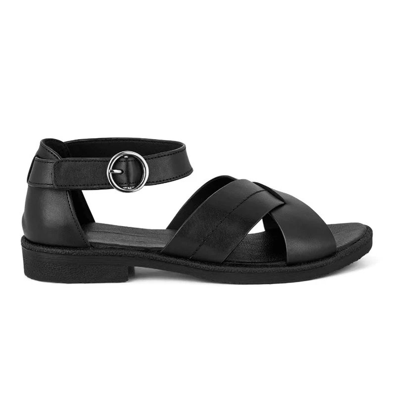 Green Comfort pæn damesandal - Sort