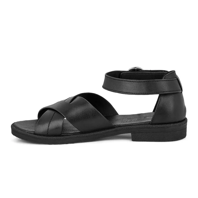 Green Comfort pæn damesandal - Sort