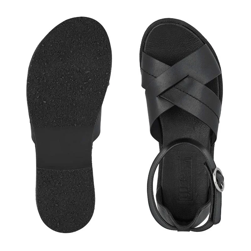 Green Comfort pæn damesandal - Sort