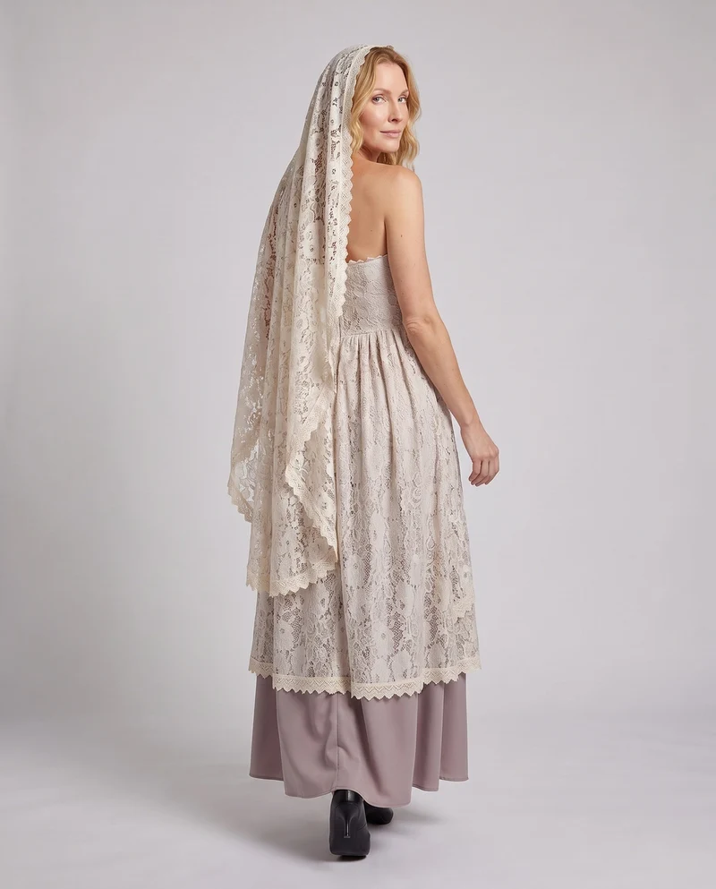 Damen Elegantes Viktorianisches Hochzeitskleid Nord Taschen