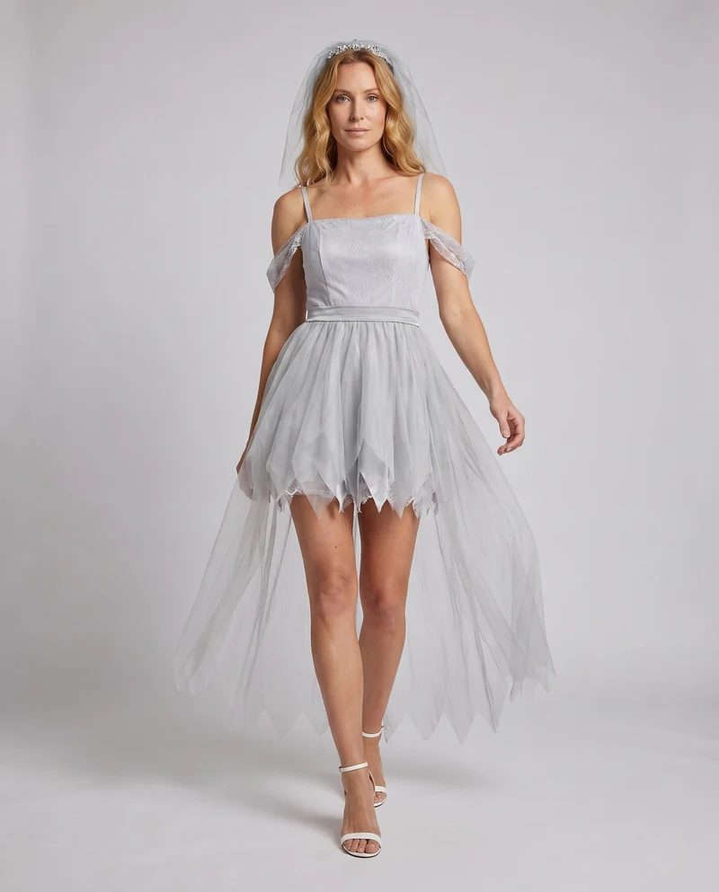 Damen festliches Hochzeitskostüm Nord Taschen