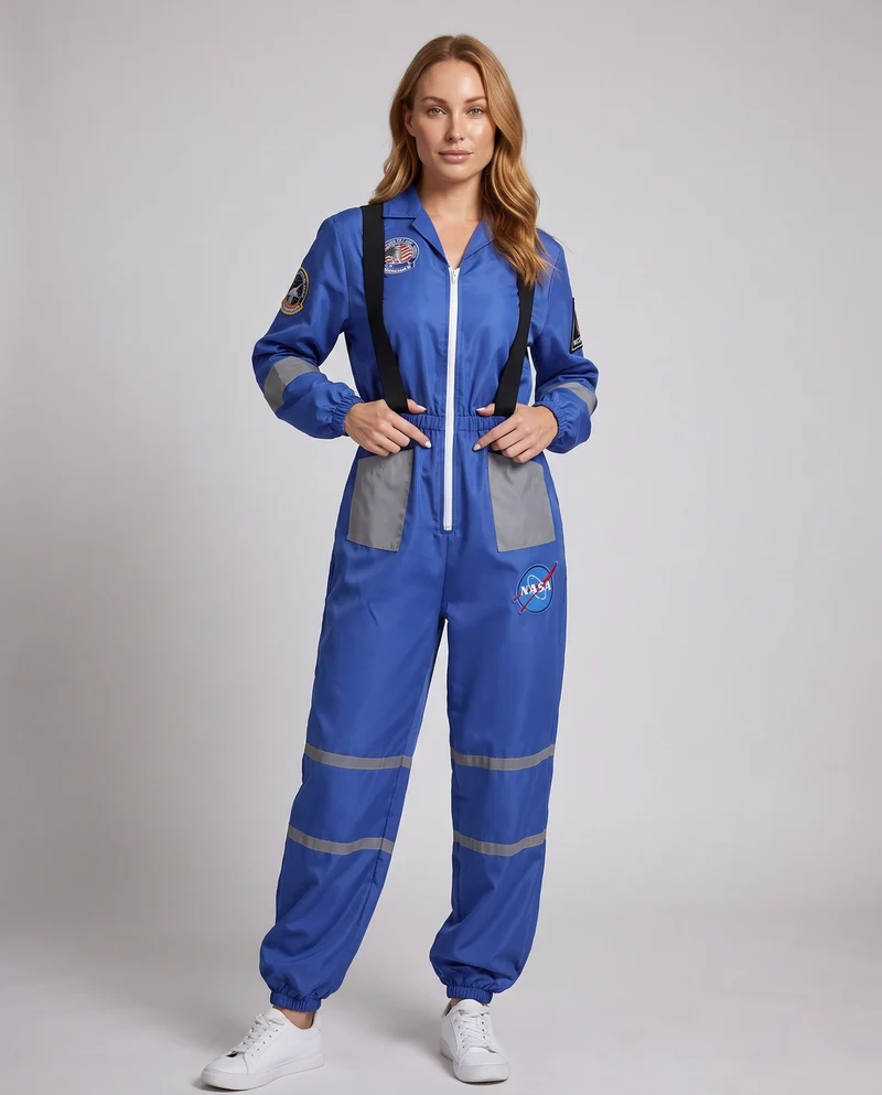 Damen futuristischer Astronautenanzug Nord Taschen