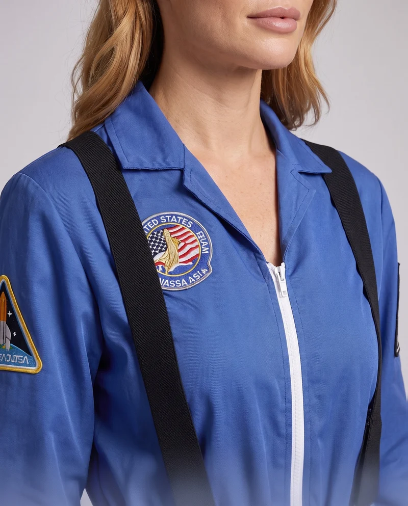 Damen futuristischer Astronautenanzug Nord Taschen