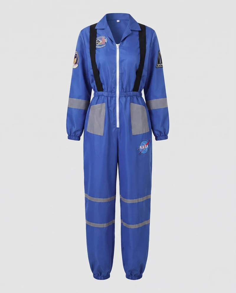 Damen futuristischer Astronautenanzug Nord Taschen