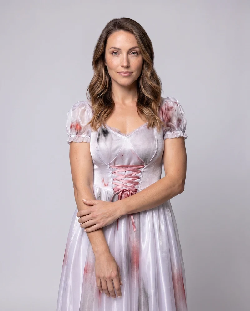 Damen Gruseliges Brautkleid Nord Taschen