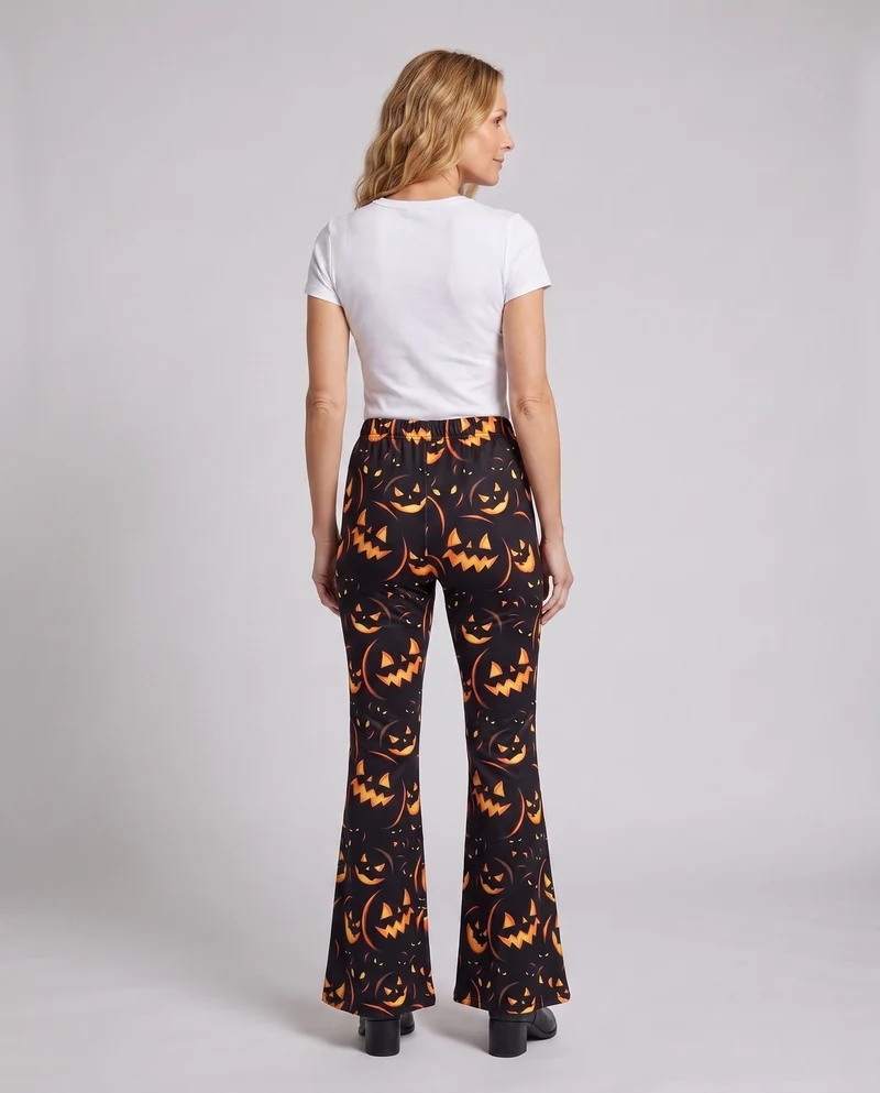 Damen Halloween-Hose mit schaurigem Motiv Nord Taschen