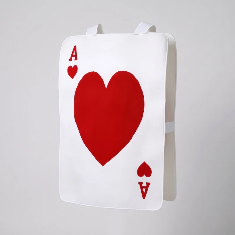 Damen Kartenspielkostüm Nord Taschen