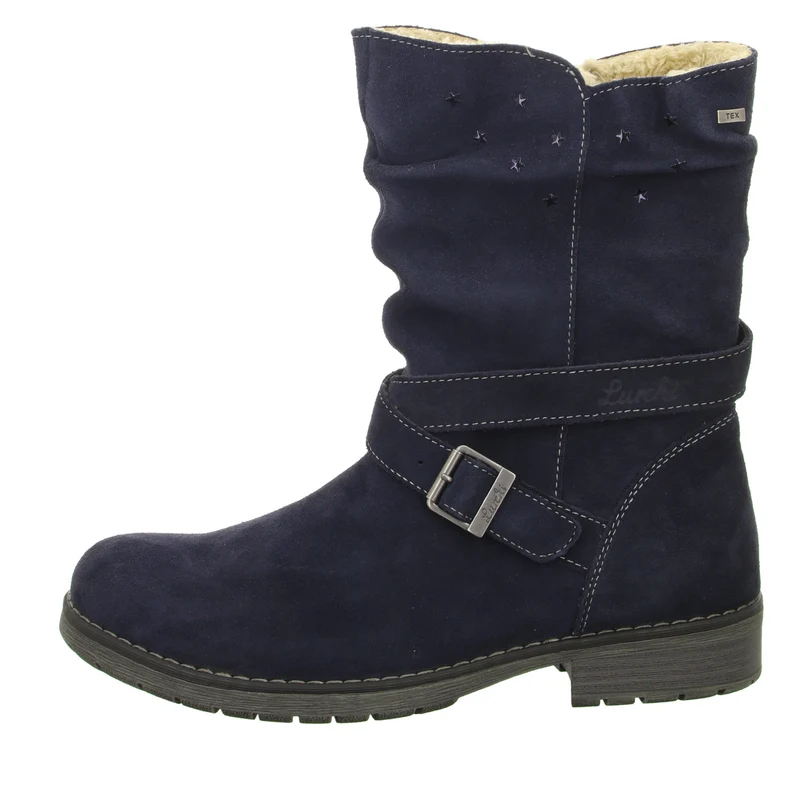 Lurchi Schlupf-/Klettstiefelette Warmfutter