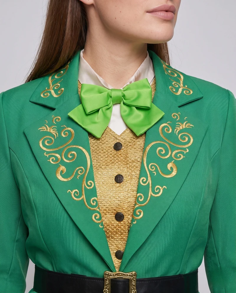 Damen Kostüm als fröhliche Leprechaun Nord Taschen