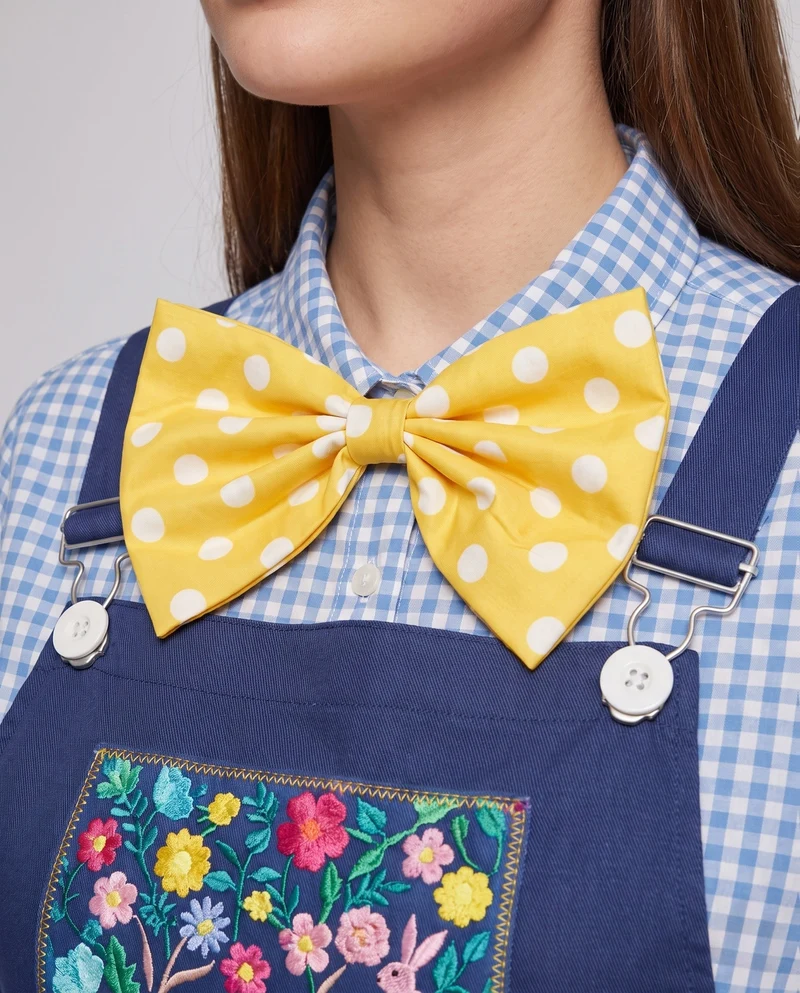 Damen Kostüm für Karneval mit Hasenmaske und Latzhose Nord Taschen