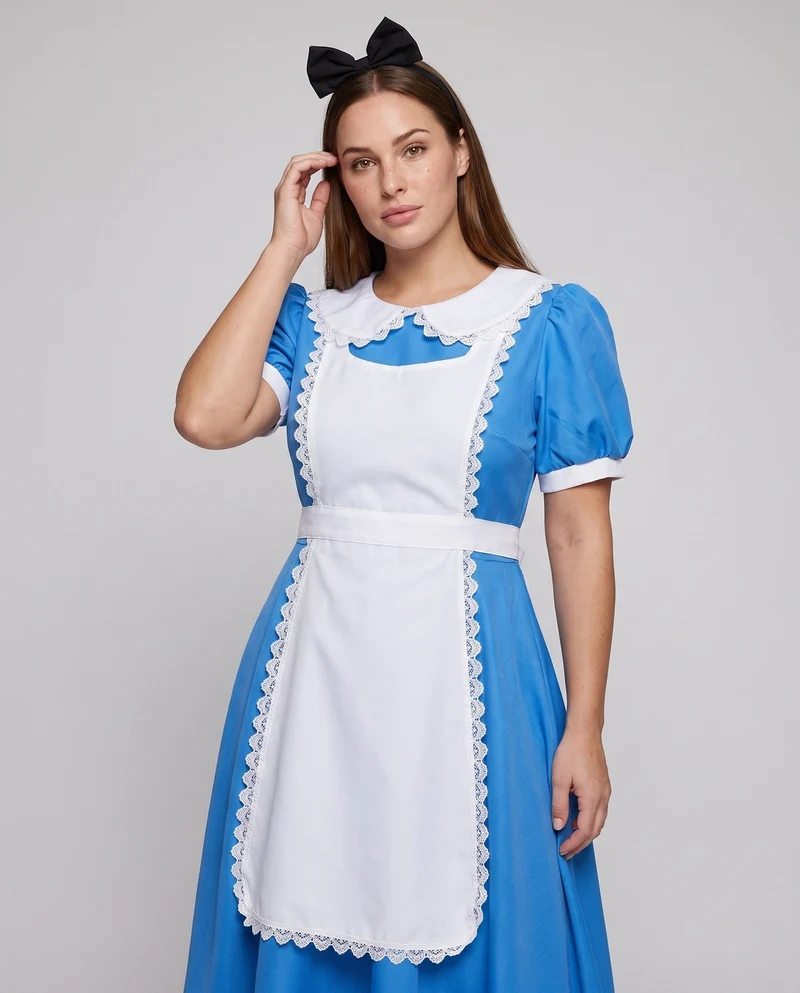 Damen Kostüm im Alice im Wunderland-Stil Nord Taschen
