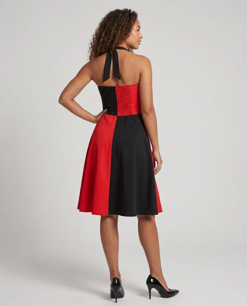 Damen Kostümkleid im Harley Quinn-Stil Nord Taschen