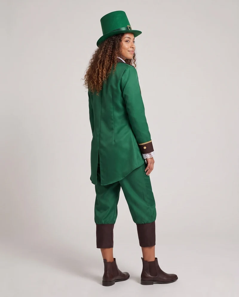 Damen Kostümset mit Jacke, Hose, Fliege und Hut Nord Taschen