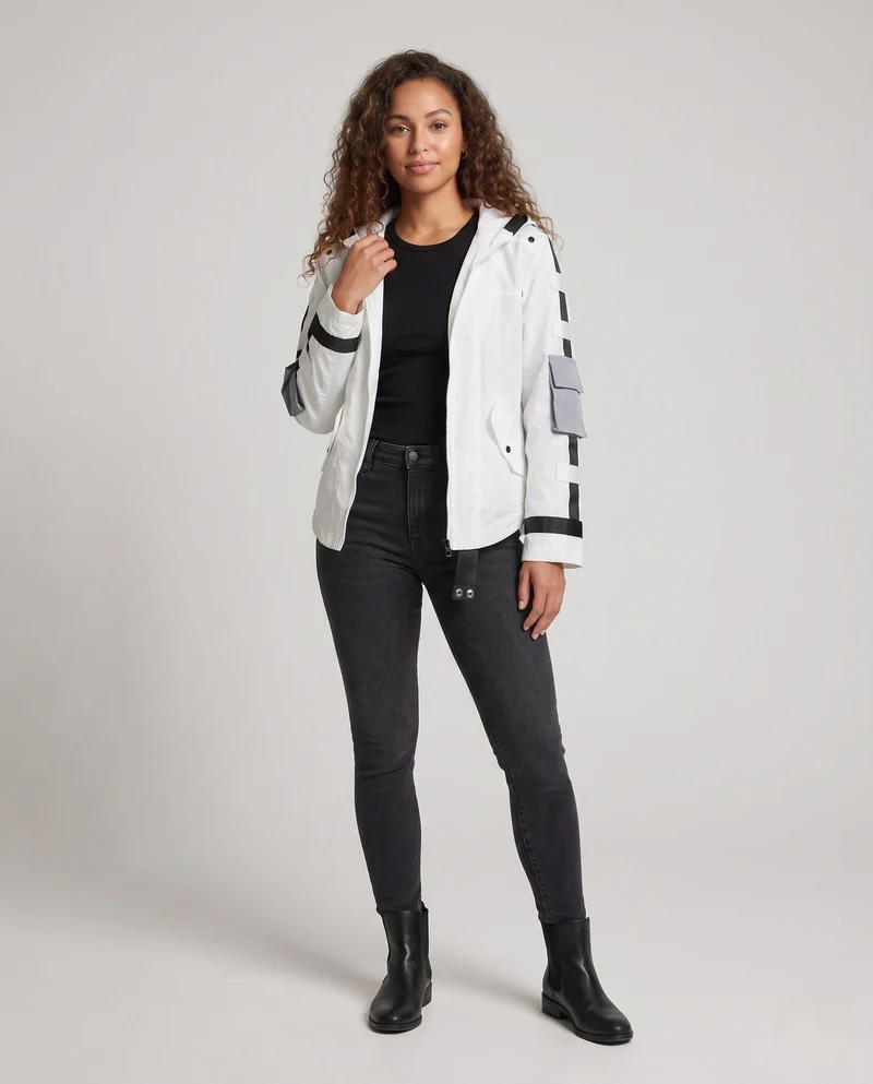 Damen multifunktionale Outdoor-Jacke Nord Taschen