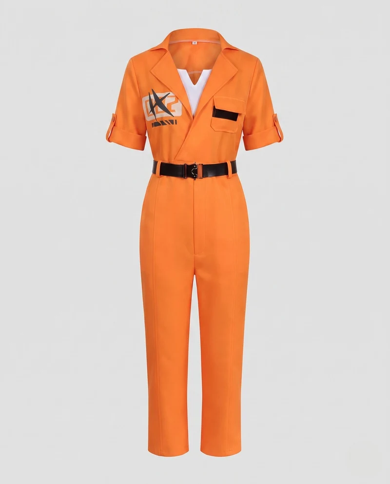 Damen Overall mit modischem Schnitt und praktischen Taschen Nord Taschen