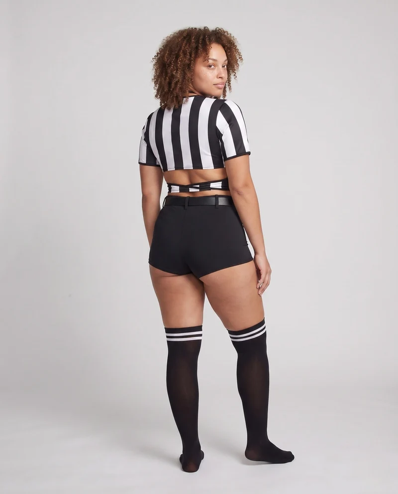 Damen Verspielt sportliches Kostümset mit Oberteil, Shorts und Accessoires Nord Taschen