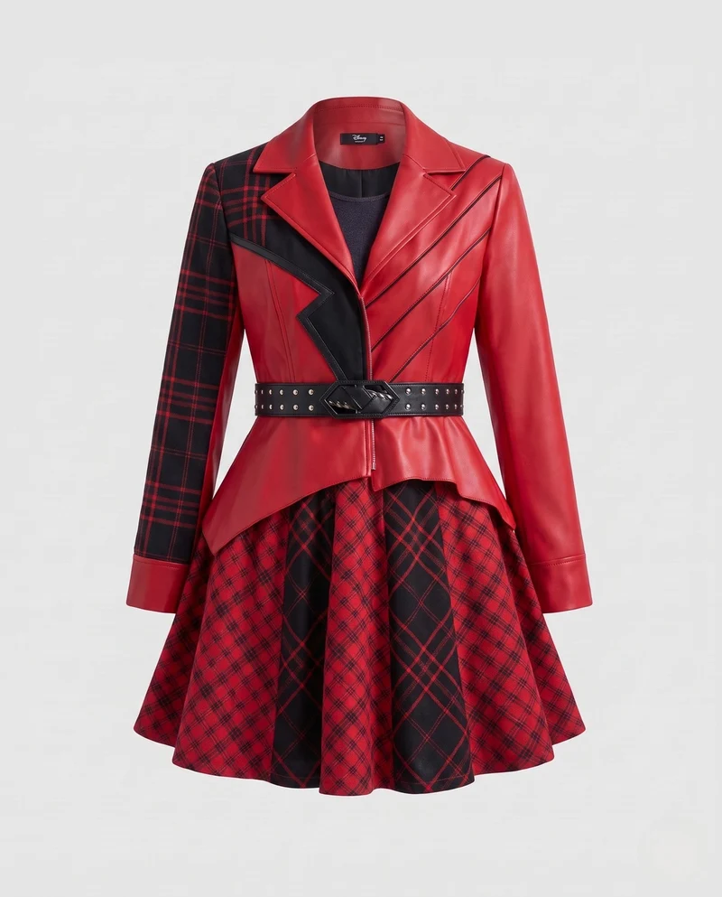 Damen verspieltes Prinzessinnenkleid mit gesticktem Oberteil und voluminösem Rock Nord Taschen