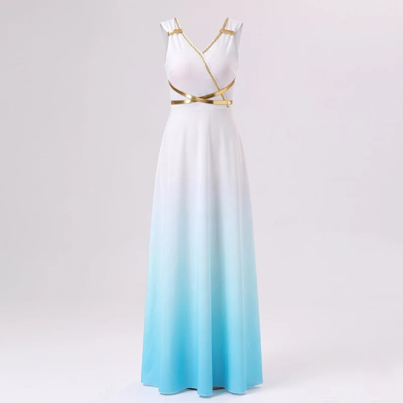 Damen antikes griechisches Abendkleid Nord Taschen