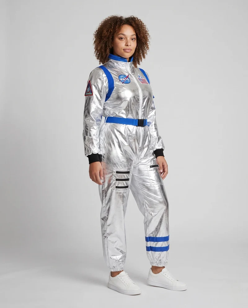 Damen Astronautenanzug mit reflektierenden Details Nord Taschen
