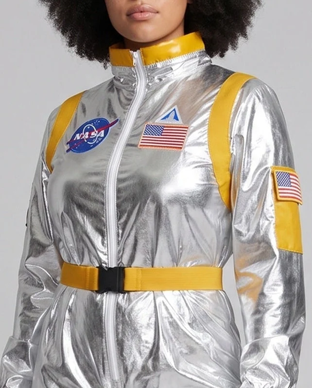 Damen Astronautenanzug mit Zubehör Nord Taschen