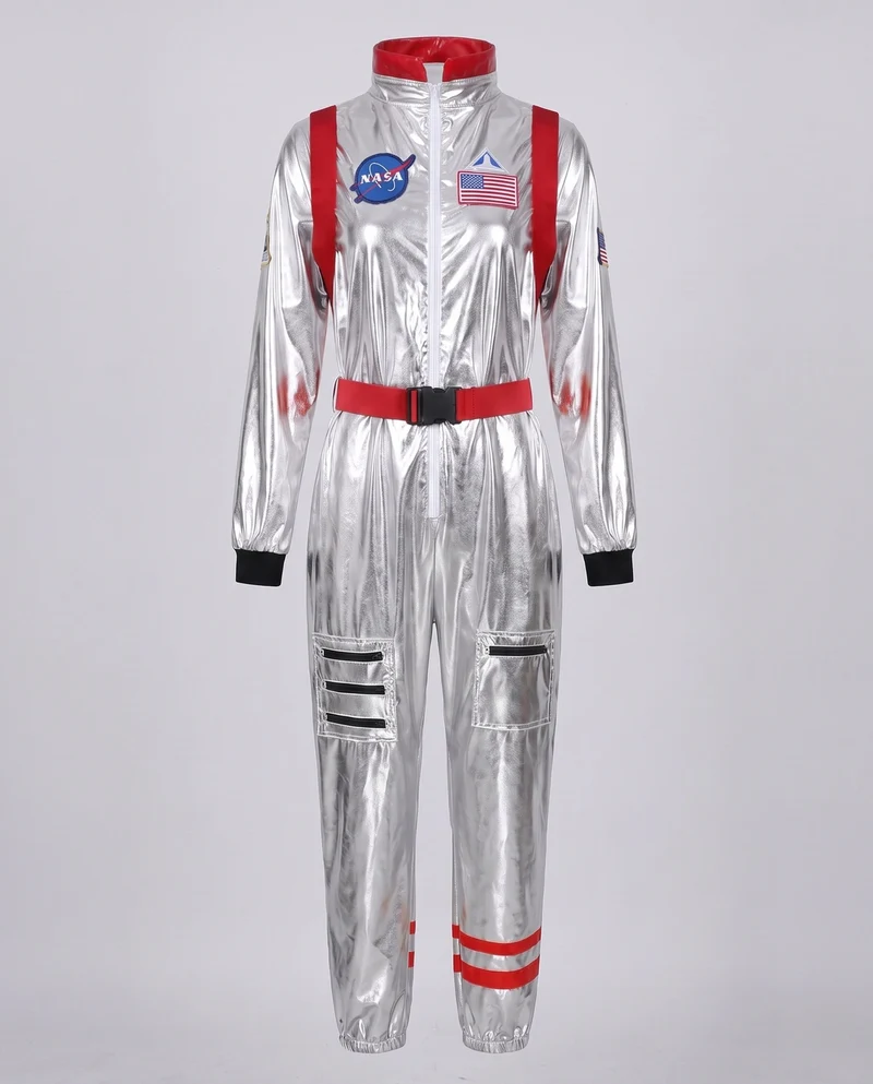 Damen Astronautenanzug mit Zubehör Nord Taschen
