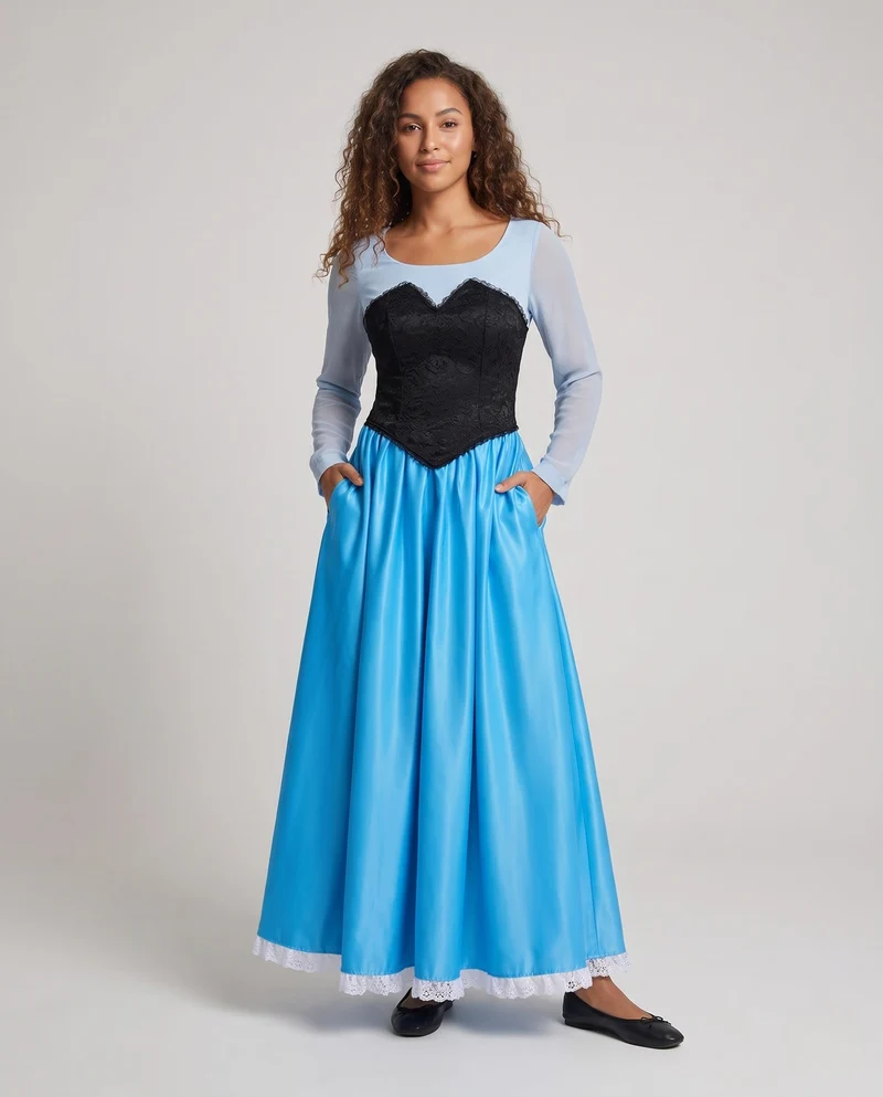 Damen Märchenhaftes Ballkleid Nord Taschen