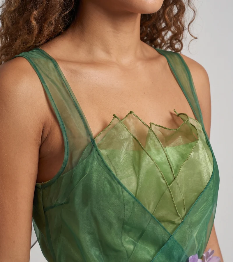 Damen Märchenhaftes Fee-Kostüm mit transparenten Flügeln Nord Taschen
