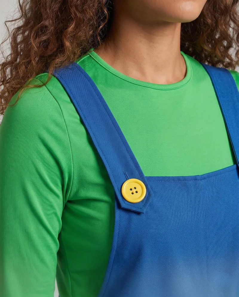 Damen Mario-Kostümset Nord Taschen