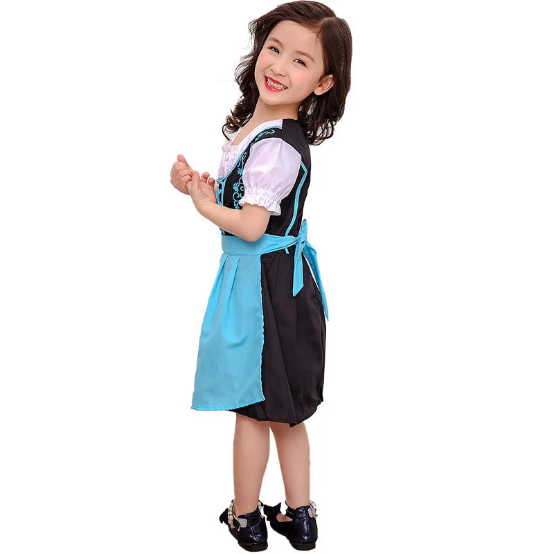 Damen nostalgisches Trachtenkleid Nord Taschen