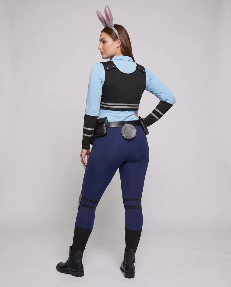 Damen Polizei-Kostümset mit Accessoires Nord Taschen