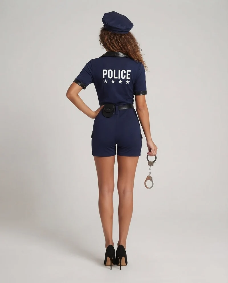 Damen Polizei Overall Nord Taschen