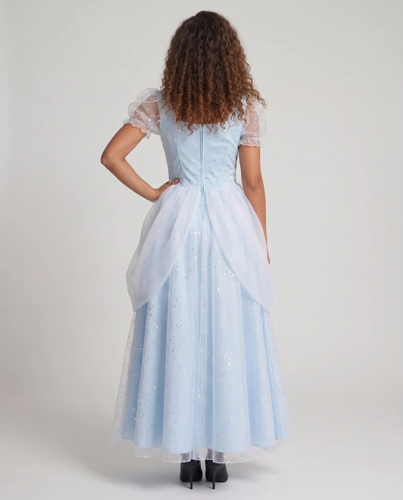 Damen Prinzessinnen Ballkleid mit funkelnden Akzenten Nord Taschen