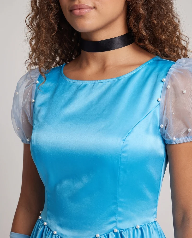 Damen Prinzessinnenkleid Nord Taschen