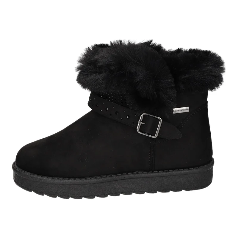 Tom Tailor Schlupf-/Klettstiefelette Warmfutter