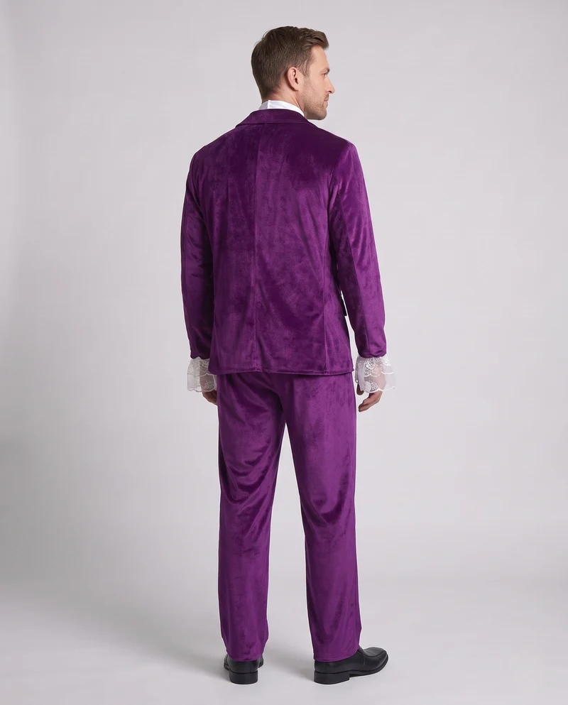 Herren schimmerndes Disco-Anzugset Nord Taschen