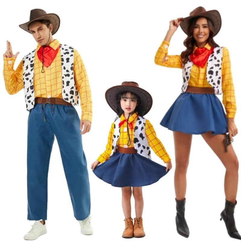 Mädchen Cowboy-Kostümset Nord Taschen