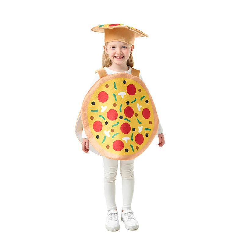 Mädchen Pizza-Kostüm Nord Taschen