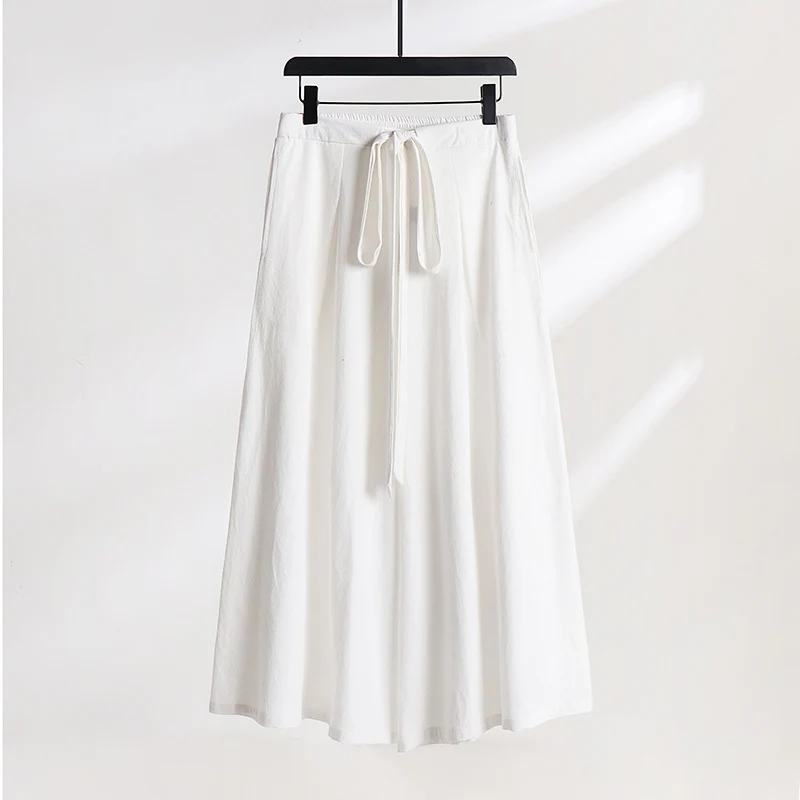 Damen Palazzo-Culotte mit elastischem Bund und Bindegürtel Nord Taschen