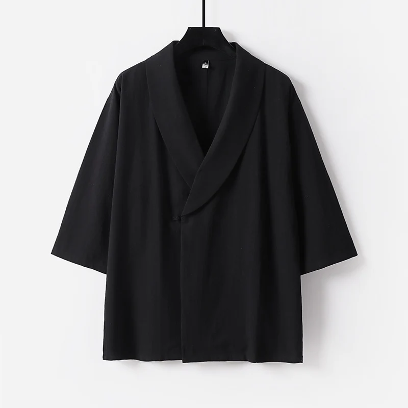 Damen Oversize Kimono-Blazer mit Schalkragen Nord Taschen
