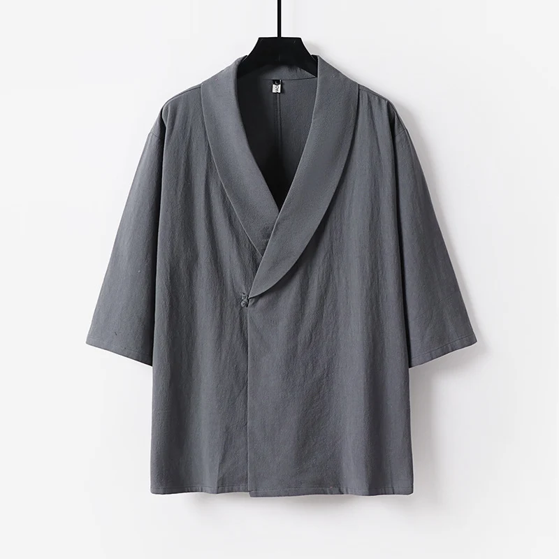 Damen Oversize Kimono-Blazer mit Schalkragen Nord Taschen