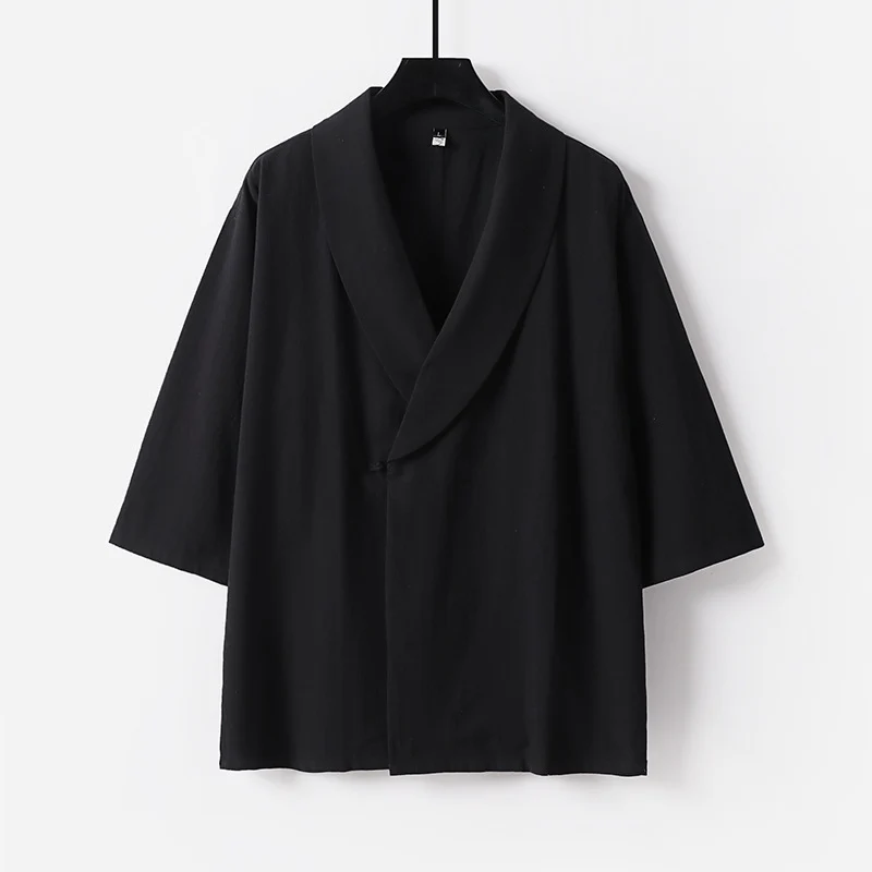 Damen Oversize Kimono-Blazer mit Schalkragen Nord Taschen
