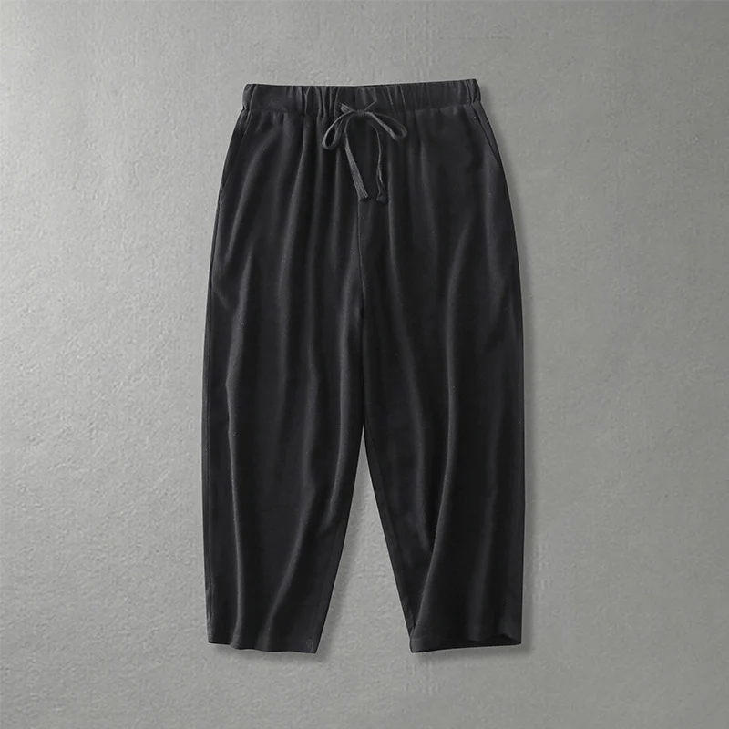 Damen Locker geschnittene Freizeit-Hose mit elastischem Bund und Tunnelzug Nord Taschen