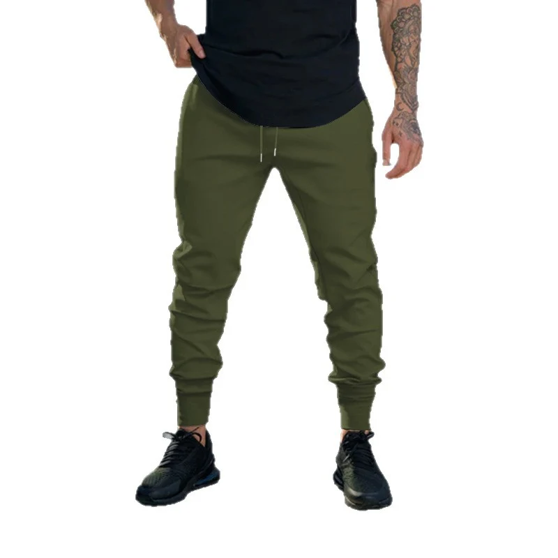 Herren Slim-Fit Jogginghose mit elastischem Bund und Rippbündchen Nord Taschen
