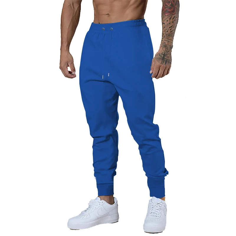 Herren Slim-Fit Jogginghose mit elastischem Bund und Rippbündchen Nord Taschen