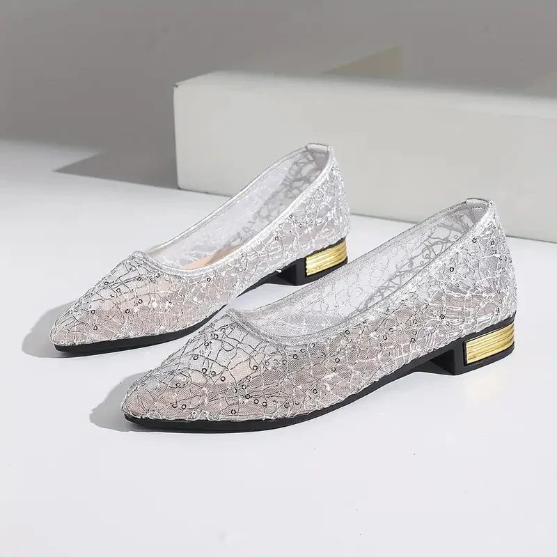 Orthopädische Ballerinas mit Spitze - Vittorelli