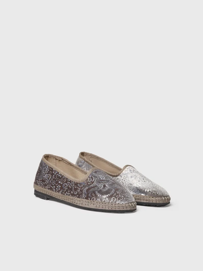 Bailarinas de tejido Jacquard aterciopelado para mujer | CATIA